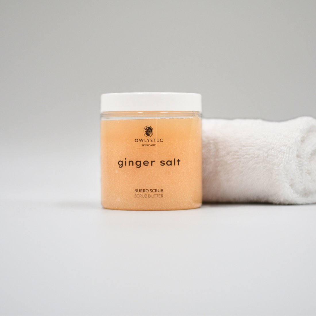 Ginger Salt – Burro scrub corpo naturale con sale rosa e oli vegetali nutrienti