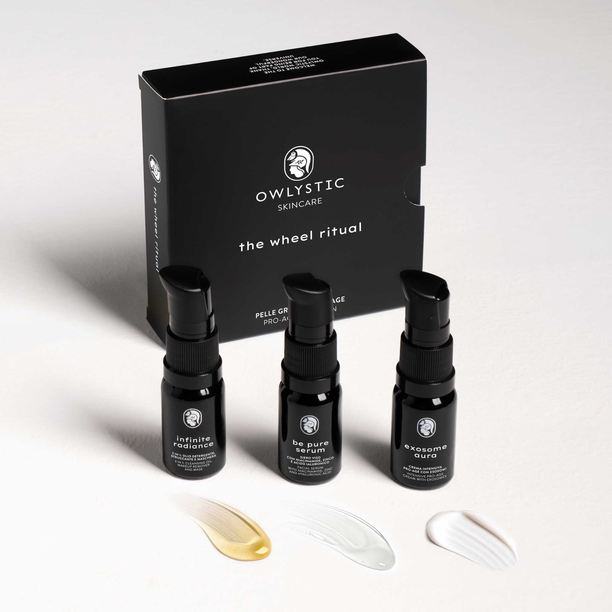 THE WHEEL - Rituale pro-age per pelle mista, grassa