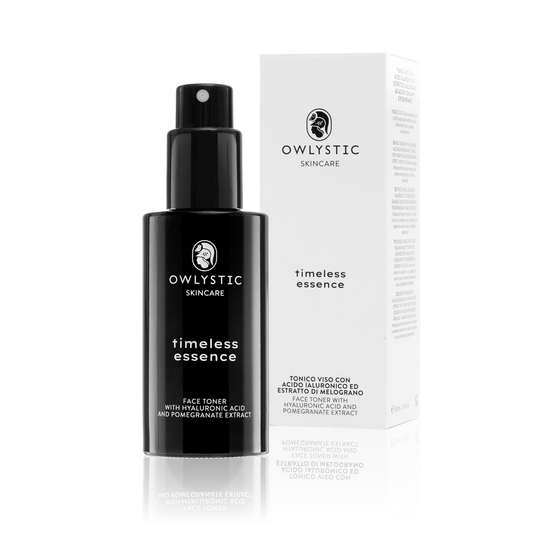 Timeless essence - Tonico viso con acido ialuronico ed estratto di melograno