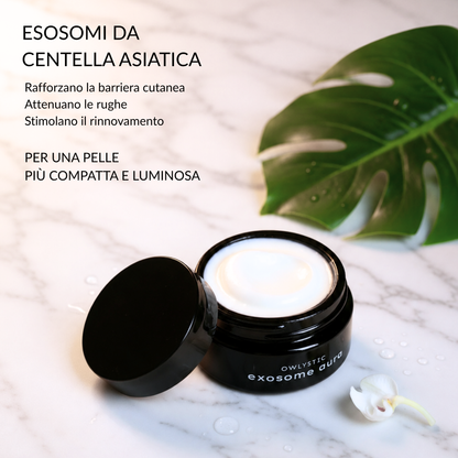 Exosome Aura Cream - Crema viso con esosomi da centella asiatica e acido ialuronico