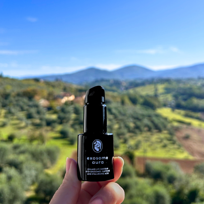 Exosome Aura Eye and Lip Contour - Contorno occhi e labbra con esosomi da centella asiatica, caffeina e acido ialuronico