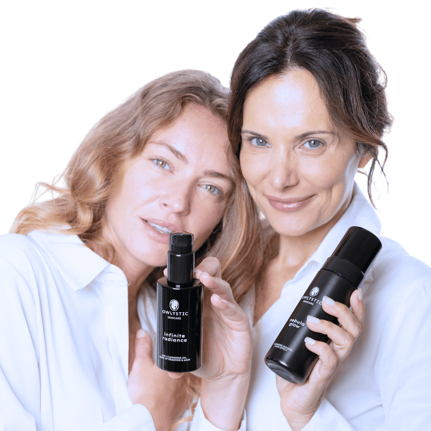 TRUE CLEAN - Set doppia detersione struccante illuminante: olio + mousse