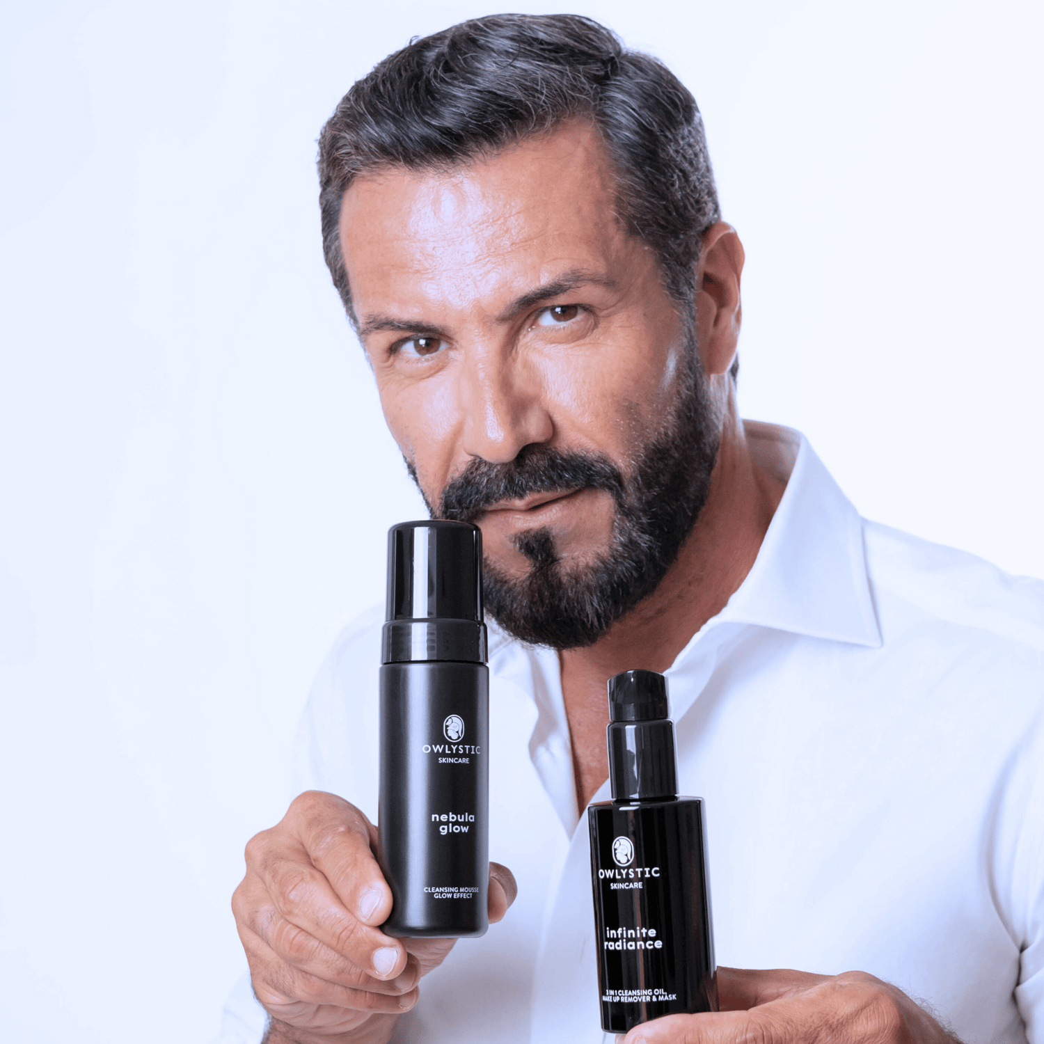 TRUE CLEAN - Set doppia detersione struccante illuminante: olio + mousse