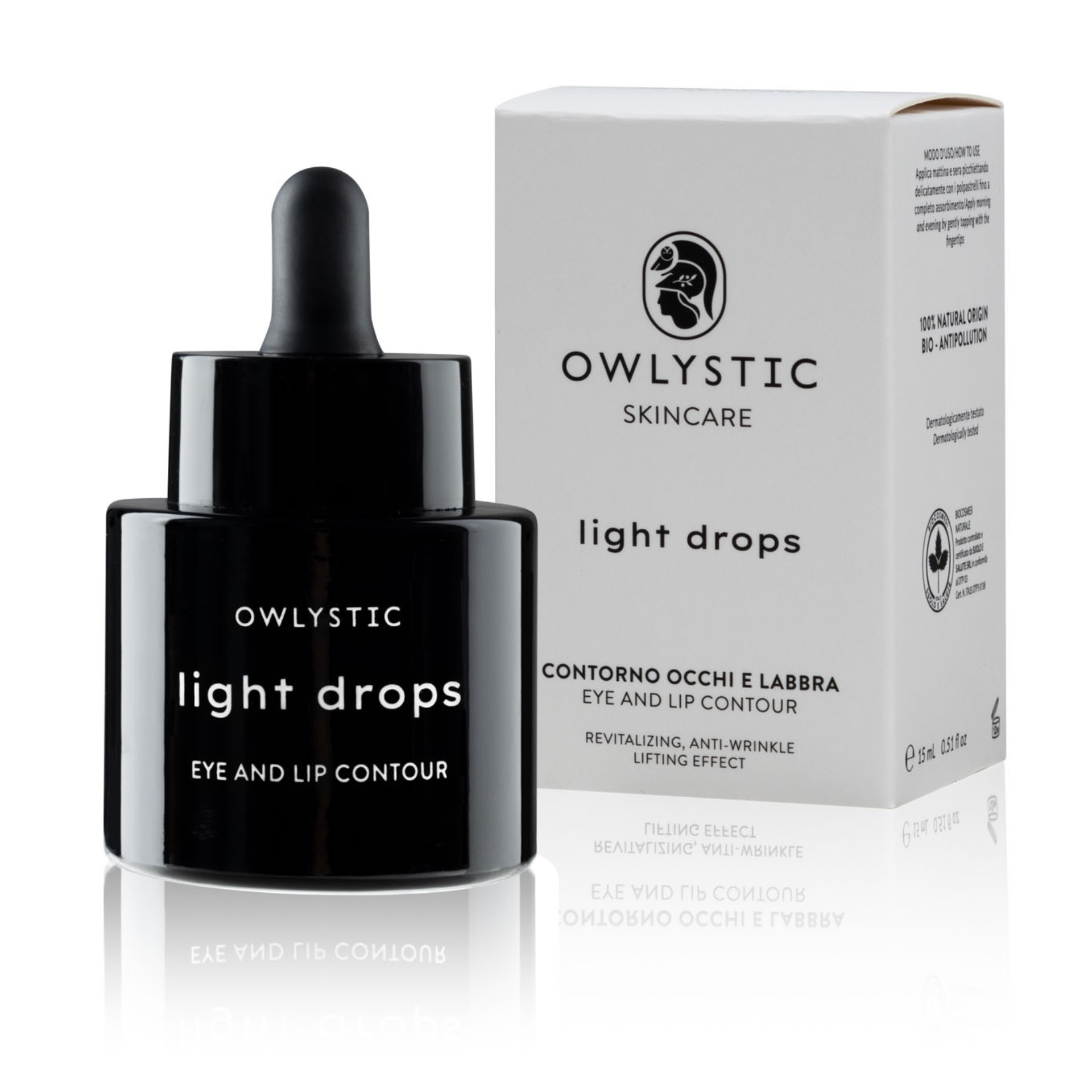 Owlystic_light-drops_contorno_occhi_e_labbra_antirughe_idratante_pack
