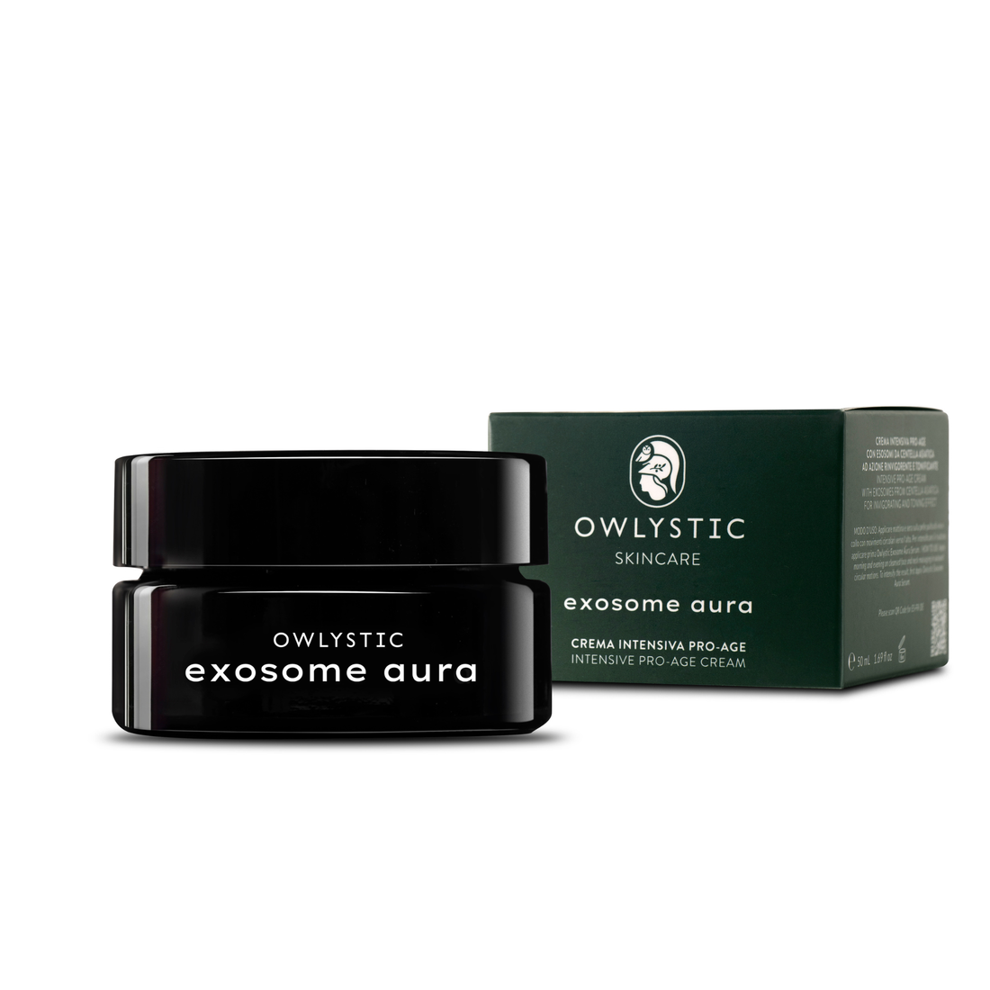 Exosome Aura Cream - Crema viso con esosomi da centella asiatica e acido ialuronico