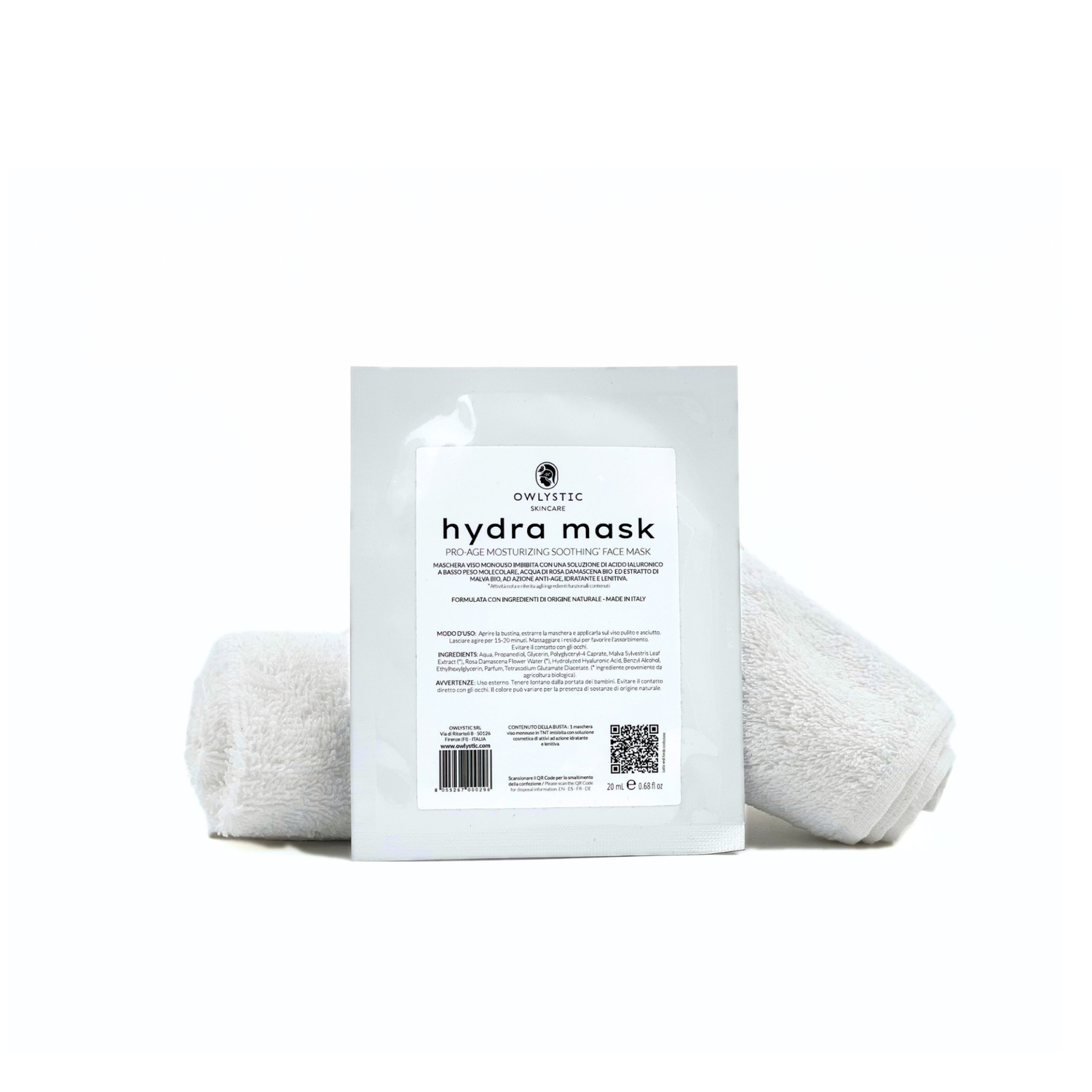 Hydra Mask - Maschera Viso Pro-Age Idratante e Lenitiva