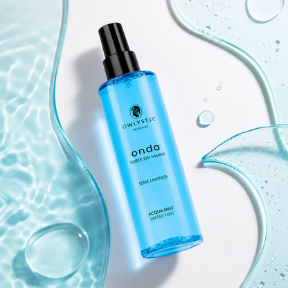 ONDA – Acqua mist corpo e capelli con mentolo e camomilla, rinfrescante e profumata – Serie limitata Forte dei Marmi