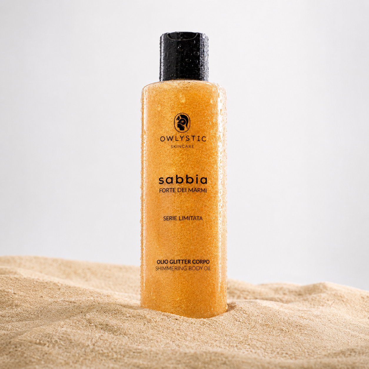 SABBIA – Olio corpo con olio di cocco, illuminante e nutriente – Serie limitata Forte dei Marmi