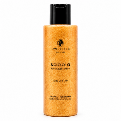 SABBIA – Olio corpo con olio di cocco, illuminante e nutriente – Serie limitata Forte dei Marmi