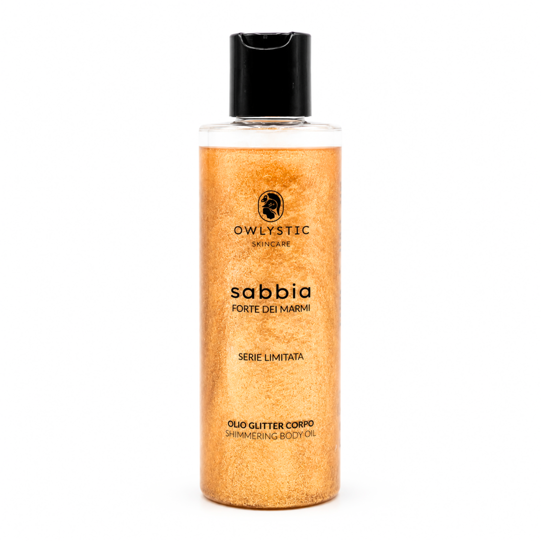 SABBIA – Olio corpo con olio di cocco, illuminante e nutriente – Serie limitata Forte dei Marmi
