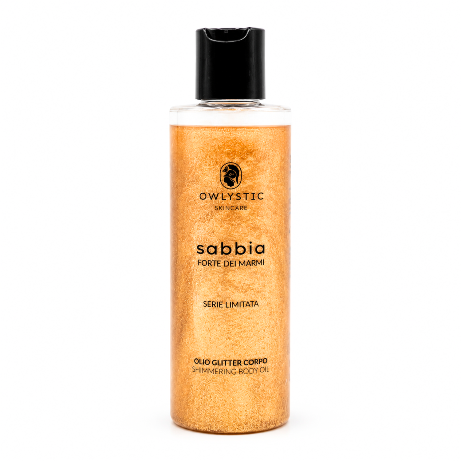 SABBIA – Olio corpo con olio di cocco, illuminante e nutriente – Serie limitata Forte dei Marmi