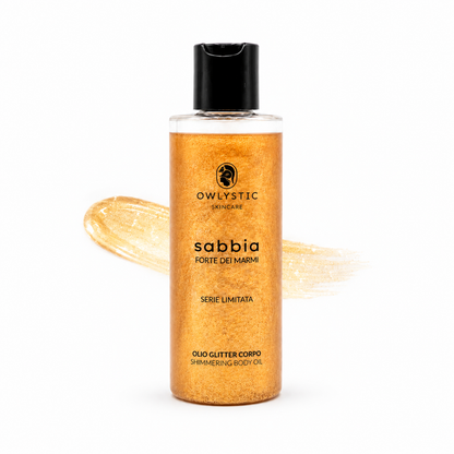 SABBIA – Olio corpo con olio di cocco, illuminante e nutriente – Serie limitata Forte dei Marmi