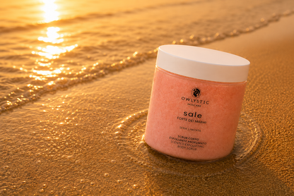 SALE Scrub corpo salino con olio di argan, levigante e nutriente - Serie limitata Forte dei Marmi