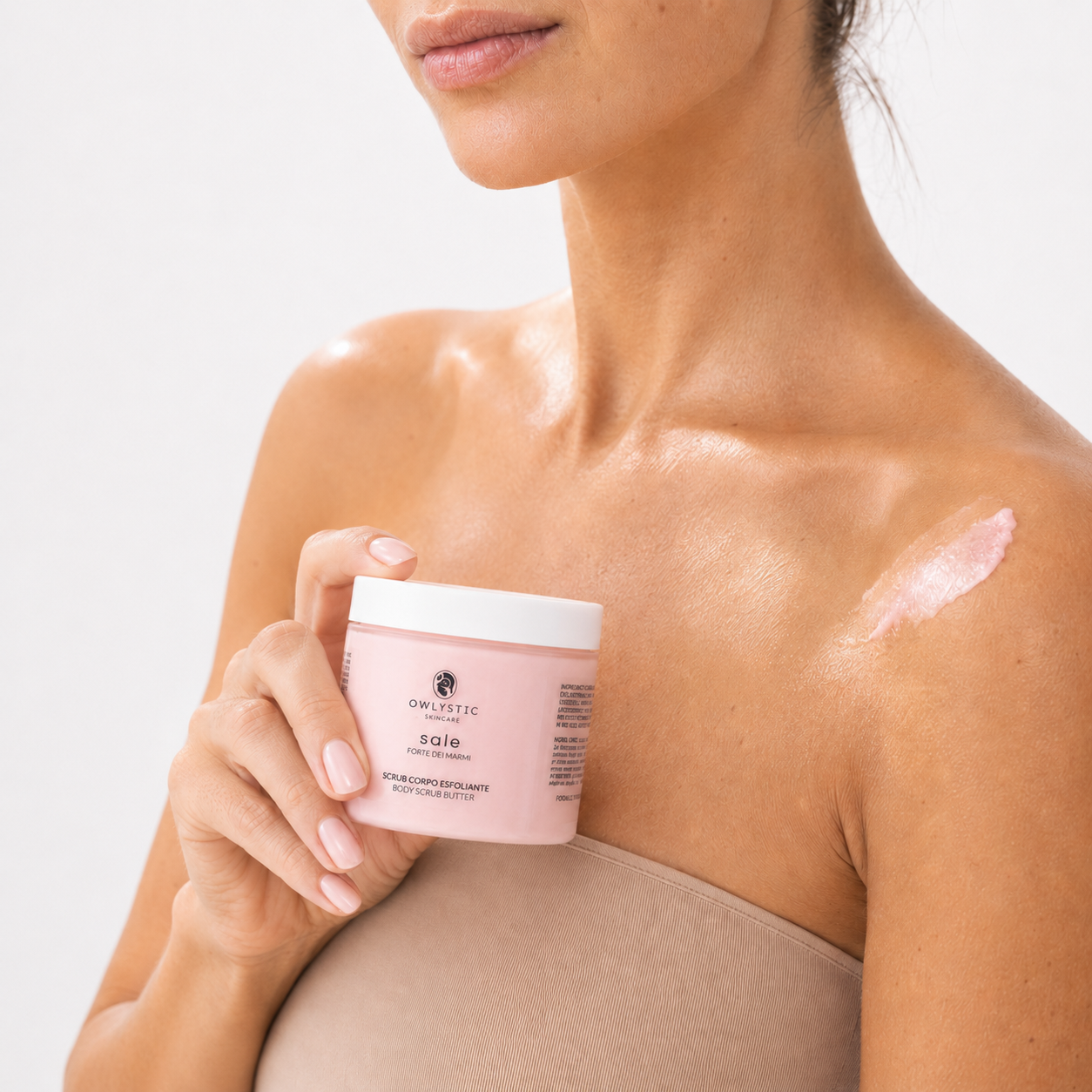 SALE Scrub corpo salino con olio di argan, levigante e nutriente - Serie limitata Forte dei Marmi