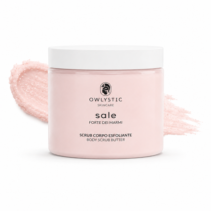 SALE Scrub corpo salino con olio di argan, levigante e nutriente - Serie limitata Forte dei Marmi